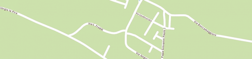 Mappa della impresa bar centrale a LUZZARA