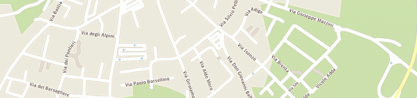 Mappa della impresa vesentini angelo a VALEGGIO SUL MINCIO