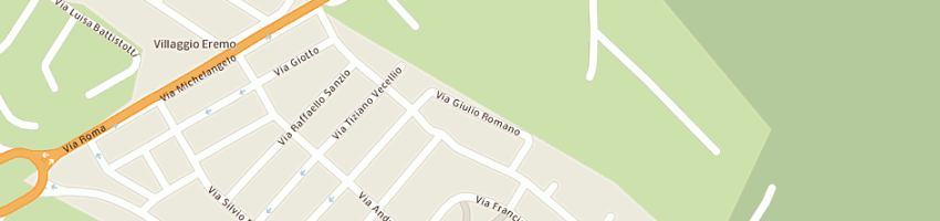 Mappa della impresa l'angolo dei sapori a MANTOVA