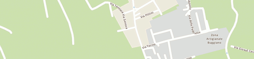 Mappa della impresa marconi giorgio a BUGGIANO