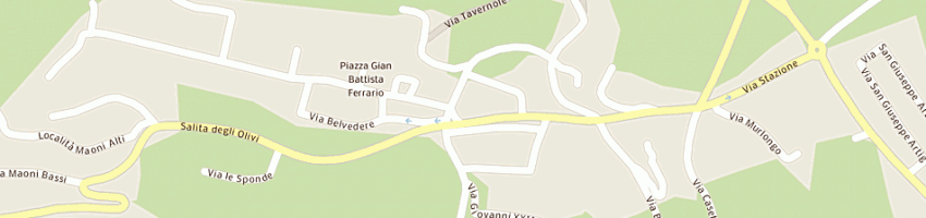 Mappa della impresa aquatest di ruffoli fausto a COSTERMANO
