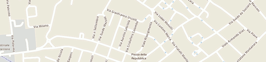 Mappa della impresa upd societa' semplice professionale fra i dottori a SUZZARA