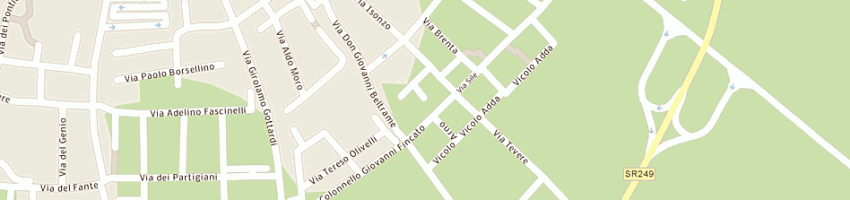 Mappa della impresa studio geomm antonioli-quaini-turrata a VALEGGIO SUL MINCIO