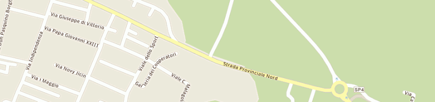 Mappa della impresa abico (srl) a NOVELLARA