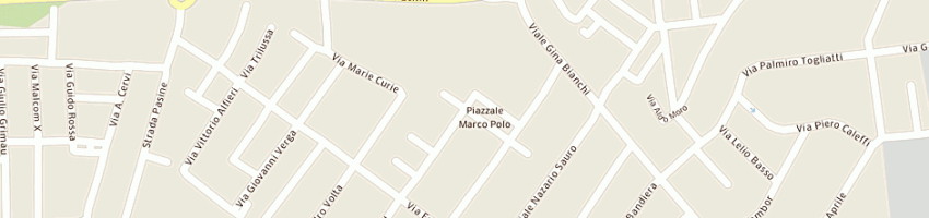 Mappa della impresa tennis club suzzara a SUZZARA