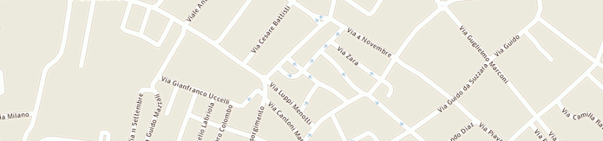 Mappa della impresa pellissima a SUZZARA