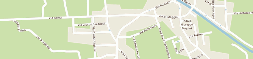 Mappa della impresa agrochimica toscana srl a PONTE BUGGIANESE