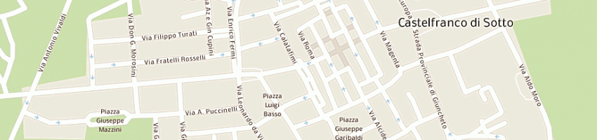 Mappa della impresa peky's srl a CASTELFRANCO DI SOTTO