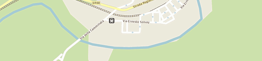 Mappa della impresa pisana tellus srl a PISA