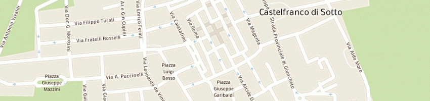 Mappa della impresa elettrotecnica renzo e fabrizio a CASTELFRANCO DI SOTTO