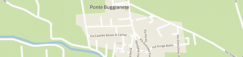 Mappa della impresa nannini racing snc di nannini alberto e massimo a PONTE BUGGIANESE