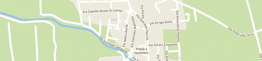 Mappa della impresa albergo meucci a PONTE BUGGIANESE