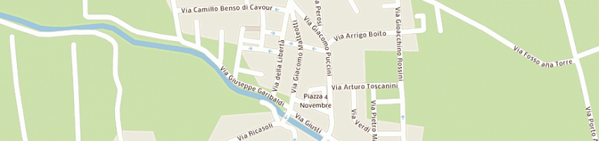 Mappa della impresa farmacia mainardi dott mainardi gionata a PONTE BUGGIANESE