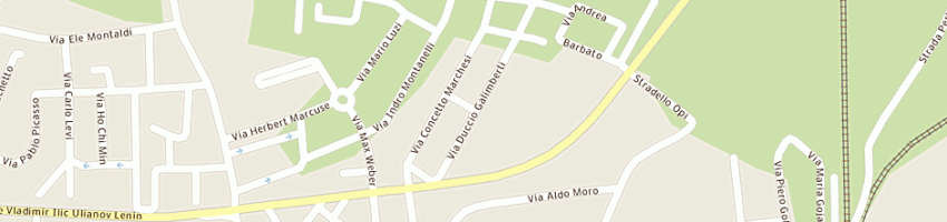Mappa della impresa bottega delle arti di valenza fausto a SUZZARA