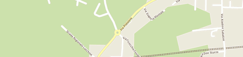 Mappa della impresa casa del giardino a BUGGIANO