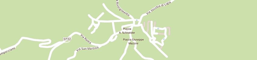 Mappa della impresa poste italiane spa a MONTECATINI VAL DI CECINA