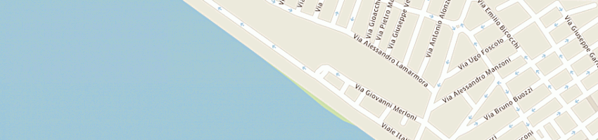 Mappa della impresa albergo ristorante parrini a FOLLONICA