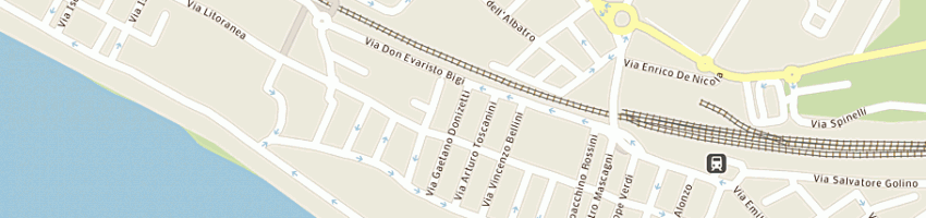 Mappa della impresa trambusti alvaro a FOLLONICA