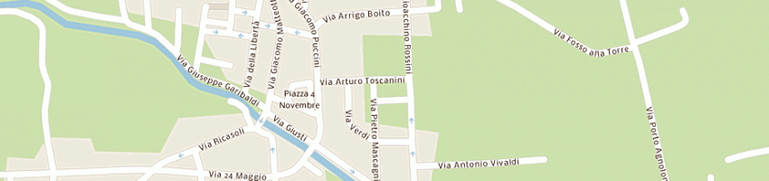 Mappa della impresa matteucci luca a PONTE BUGGIANESE