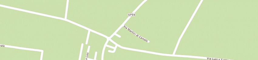 Mappa della impresa confezioni elena di brevini elena a CORREGGIO