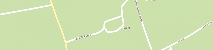 Mappa della impresa pasini lino a VALEGGIO SUL MINCIO