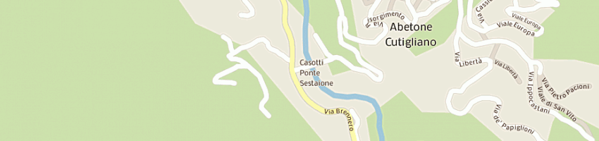 Mappa della impresa azienda usl n3 pistoia a CUTIGLIANO