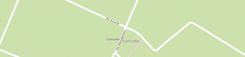 Mappa della impresa toschi e rosati snc di toschi tea e rosati luigi a REGGIO EMILIA
