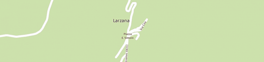 Mappa della impresa pro loco montagne a MONTAGNE