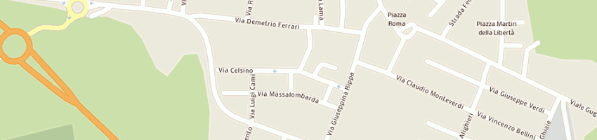 Mappa della impresa centro sociale auser la torre marmirolo a MARMIROLO
