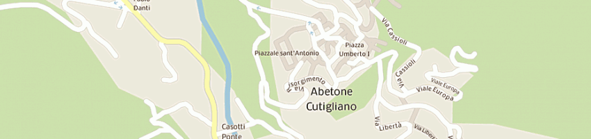 Mappa della impresa costanza srl a CUTIGLIANO