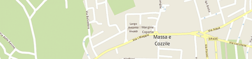 Mappa della impresa colombini luciano a MASSA E COZZILE