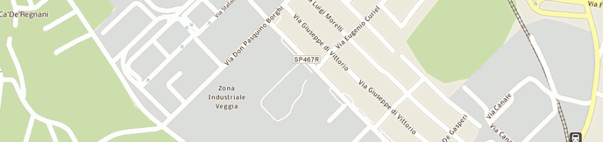 Mappa della impresa vecam campionature srl a CASALGRANDE