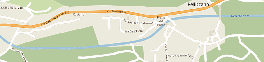 Mappa della impresa cortellini flavio a PELLIZZANO