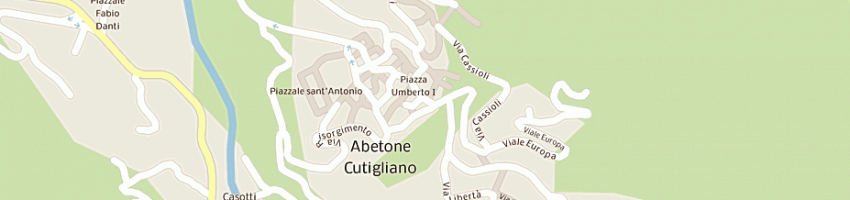 Mappa della impresa look center di ceccarelli morena e c snc a CUTIGLIANO