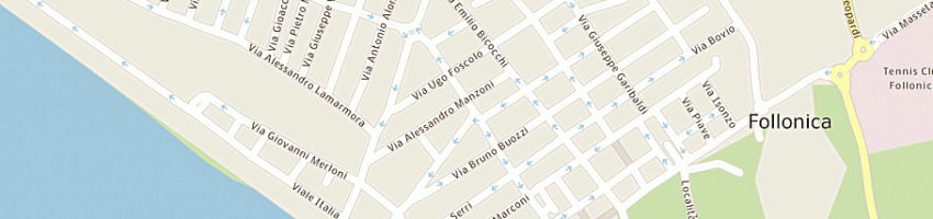 Mappa della impresa sm servizi di sbrilli manila a GROSSETO