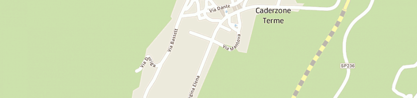 Mappa della impresa hotel regina elena sas a CADERZONE