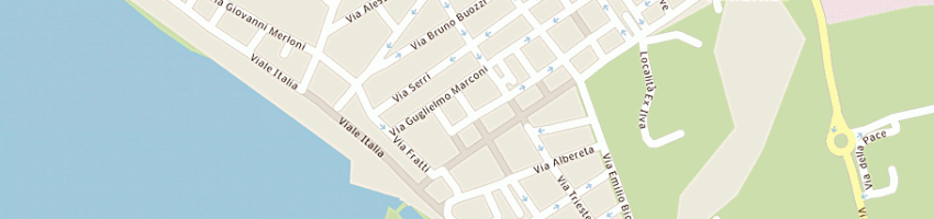 Mappa della impresa bartalucci antonella a FOLLONICA