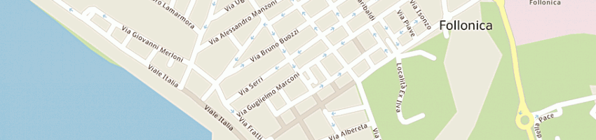 Mappa della impresa fraternale patrizia a FOLLONICA