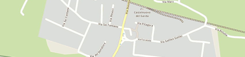 Mappa della impresa ideal-system sas di marai daniele e c a CASTELNUOVO DEL GARDA