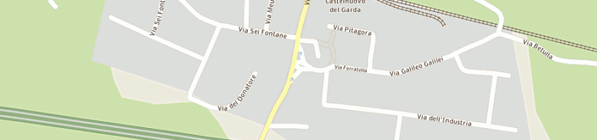 Mappa della impresa plastiknova srl a CASTELNUOVO DEL GARDA