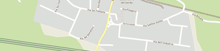Mappa della impresa castelcolor di zanconato elisabetta a CASTELNUOVO DEL GARDA