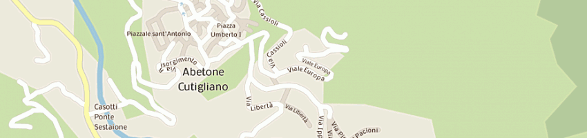 Mappa della impresa doganaccia 200o srl a CUTIGLIANO