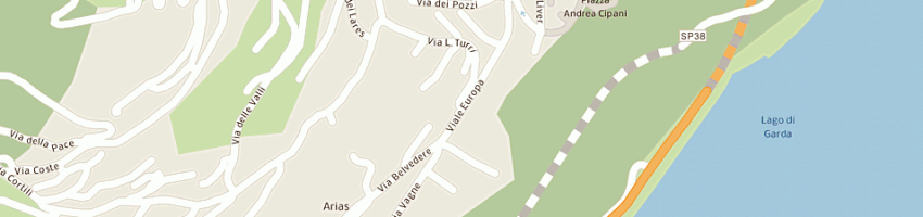Mappa della impresa scuole medie di pieve a TREMOSINE