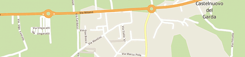 Mappa della impresa gr di gaburro giorgio a CASTELNUOVO DEL GARDA
