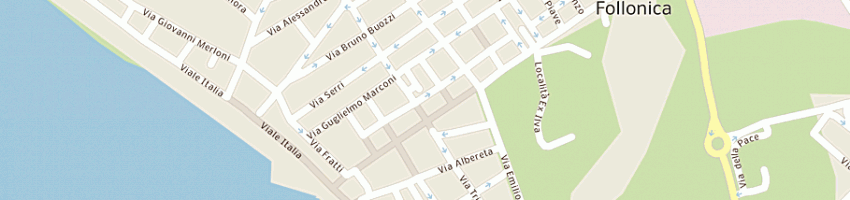 Mappa della impresa ma maison snc di buonavita tiziana e c a FOLLONICA