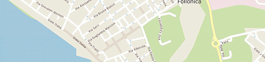 Mappa della impresa pizzeria lo scarrozzo fiocco sncdi asta rbucciarelli e c a FOLLONICA