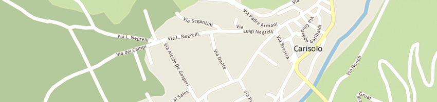 Mappa della impresa pedretti graniti srl a CARISOLO