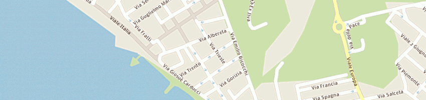 Mappa della impresa gori luca e andrea flli snc a GROSSETO