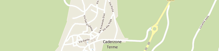 Mappa della impresa biagio sartori e figli snc a CADERZONE