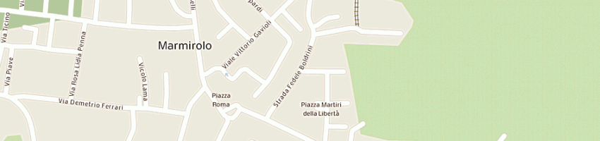 Mappa della impresa tecnoscavi srl a MARMIROLO